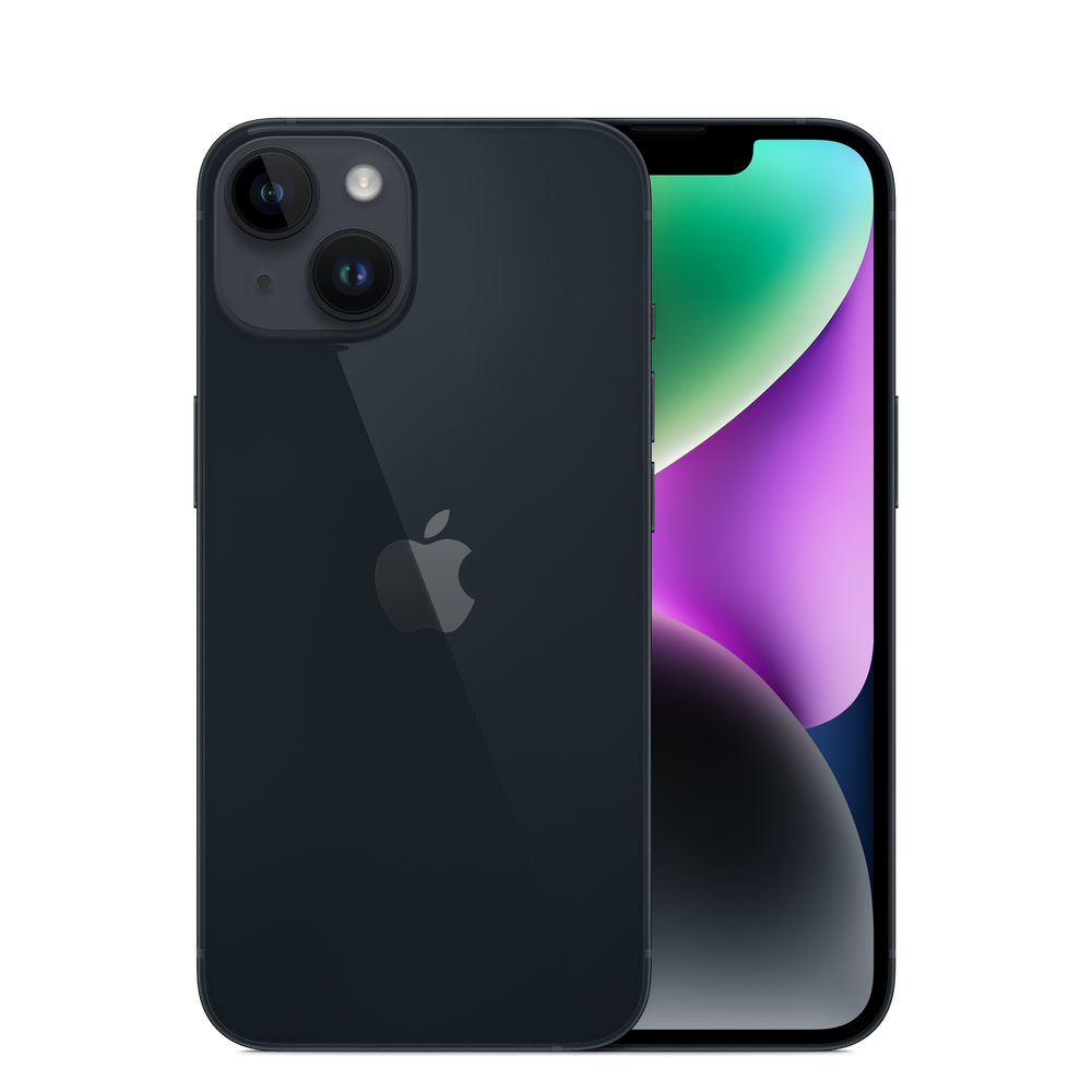 iPhone 14 in Midnight