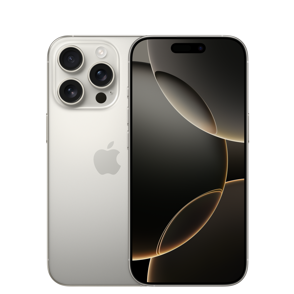 iPhone 16 Pro in Natural Titanium